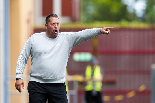 Östersunds tränare Magnus Powell