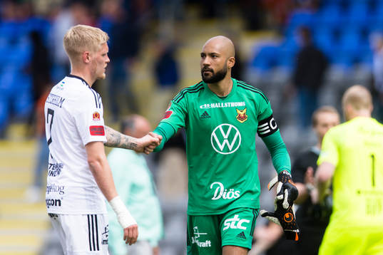 Östersunds målvakt Aly Keita