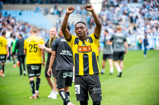 Häckens Benie Adama Traore tackar supportrarna
