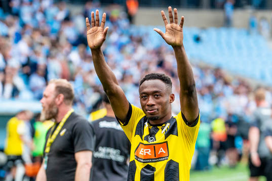 Häckens Benie Adama Traore tackar supportrarna