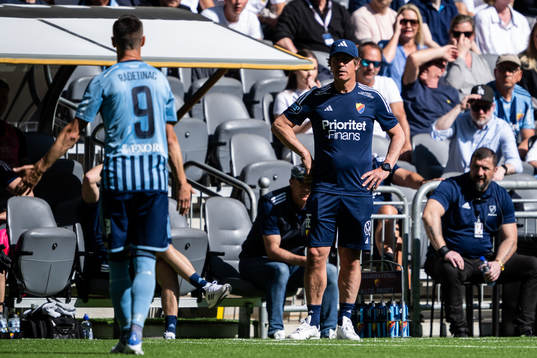 Djurgårdens tränare Thomas Lagerlöf