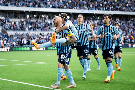 under fotbollsmatchen i Allsvenskan mellan Djurgården och