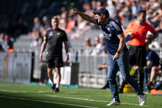 Djurgårdens tränare Kim Bergstrand