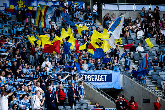 under fotbollsmatchen i Allsvenskan mellan Djurgården och