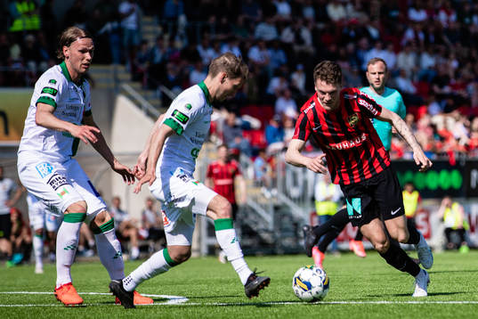 Brommapojkarnas Ludvig Fritzson och Varbergs Hampus