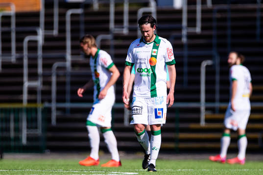 Varbergs Robin Tranberg deppar