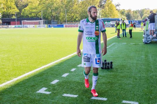 Varbergs Oskar Sverrisson deppar