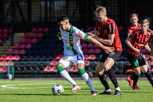 Varbergs Dion Krasniqi och Brommapojkarnas Torbjörn