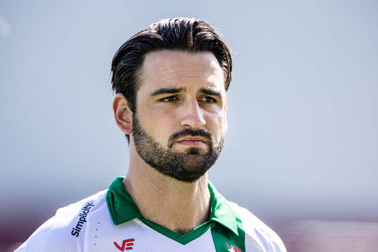 Varbergs Oliver Stanisic fotbollsmatchen i Allsvenskan