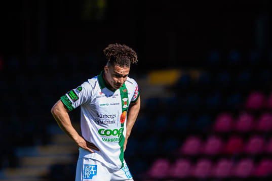 Varbergs Maxime Sainte deppar
