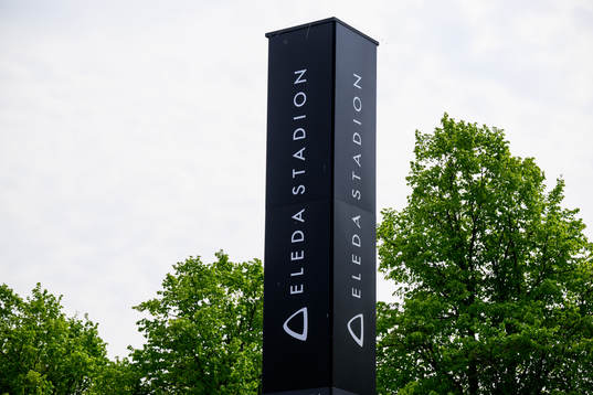 Logotype för Eleda Stadion