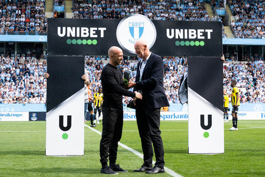 Malmö FFs tränare Henrik Rydström får pris som