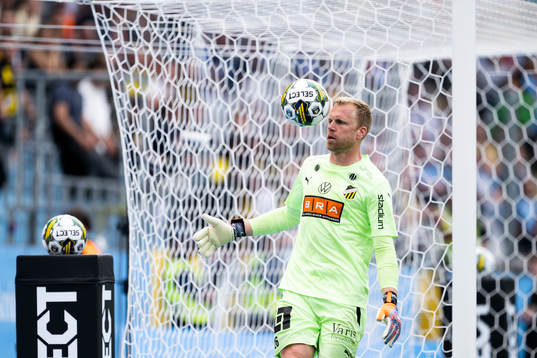 Häckens målvakt Peter Abrahamsson