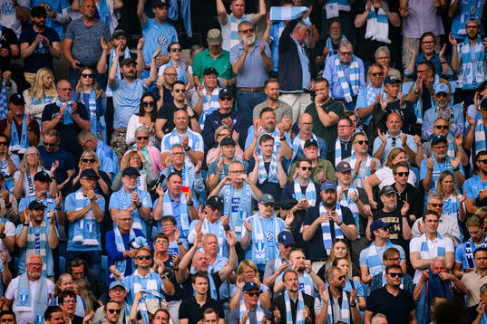 under fotbollsmatchen i Allsvenskan mellan Malmö FF och