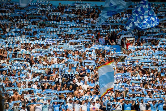 under fotbollsmatchen i Allsvenskan mellan Malmö FF och