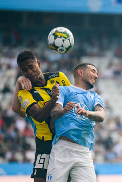 Häckens Ola Kamara och Malmö FFs Sergio Pena