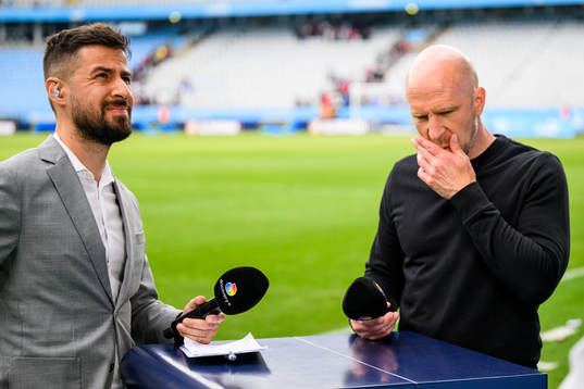 Malmö FFs tränare Henrik Rydström deppar