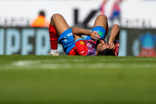 Helsingborgs Amin Al-Hamawi har ont