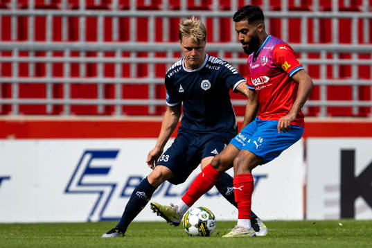 Utsiktens Sebastian Lagerlund och Helsingborgs Amin