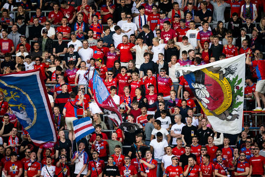 under fotbollsmatchen i Superettan mellan Helsingborg och