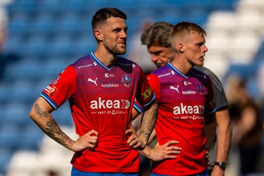 Helsingborgs Oliver Stojanovic Fredin deppar