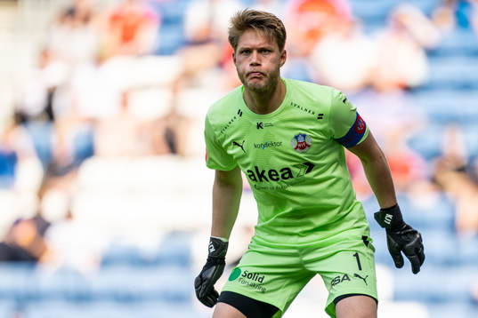 Helsingborgs målvakt Kalle Joelsson
