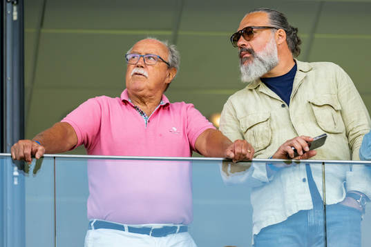 Helsingborgs förre ordförande Sten-Inge Fredin och Igor