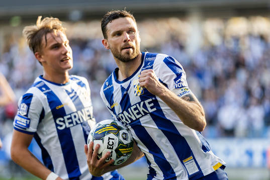 IFK Göteborgs Marcus Berg jublar