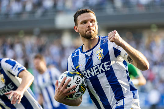 IFK Göteborgs Marcus Berg jublar