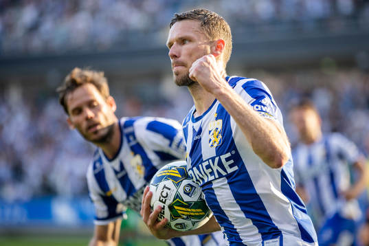 IFK Göteborgs Marcus Berg jublar