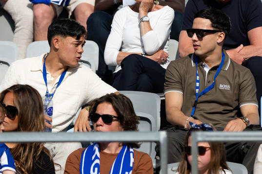 IFK Göteborgs Johannes Selvén och Hussein Carneil på