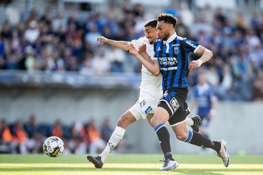 Halmstads Amir Al-Ammari och Sirius Joakim Persson