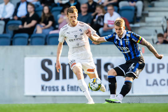 Halmstads Viktor Granath och Sirius Marcus Klingenberg