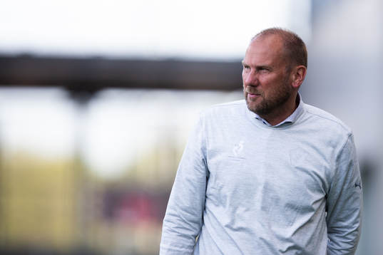 Halmstads tränare Magnus Haglund