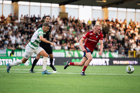 Västerås SKs Simon Gefvert och Östers Adam Bergmark