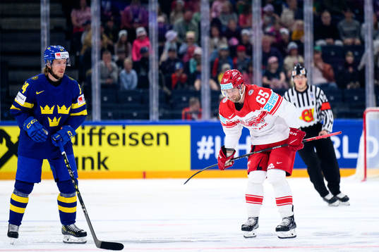 Christian Wejse of Denmark in pain