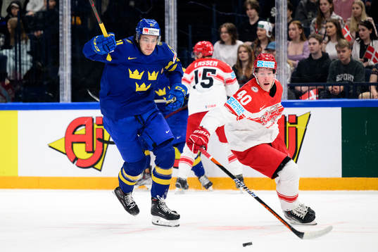 Leo Carlsson of Sweden and Anders Koch of Denmark