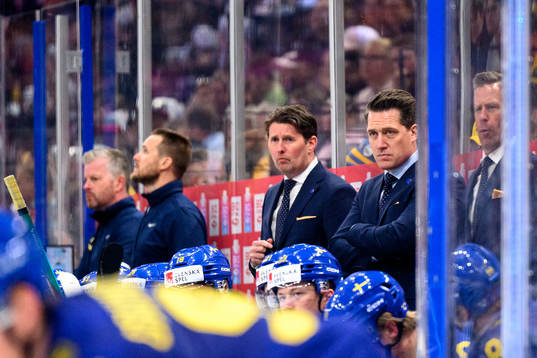 Head coach Sam Hallam of Sweden