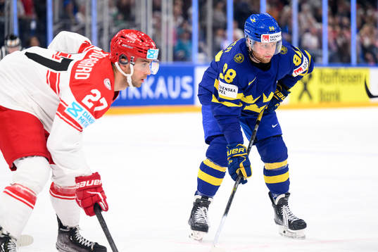 Anders Krogsgaard of Denmark and Alexander Nylander of