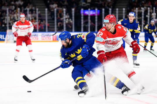 Lukas Bengtsson of Sweden and Mikkel Aagaard of Denmark