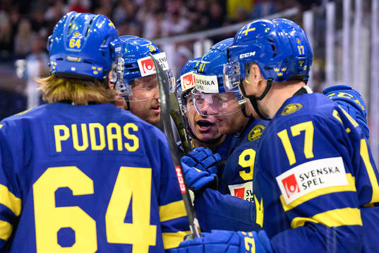 Jonathan Pudas, Rasmus Sandin, André Petersson, Carl