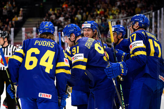 Jonathan Pudas, Rasmus Sandin, André Petersson, Carl