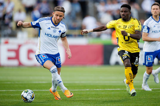 IFK Norrköpings Christoffer Nyman och Elfsborgs Michael