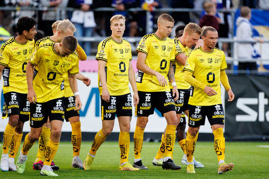 Elfsborgs spelare jublar