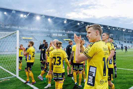 Elfsborgs Jeppe Møldrup Okkels jublar