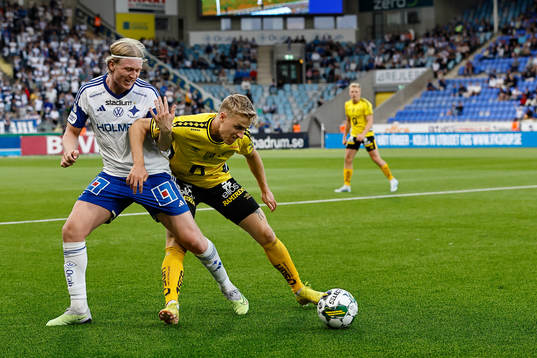 IFK Norrköpings Daniel Fritz Eid och Elfsborgs Jeppe