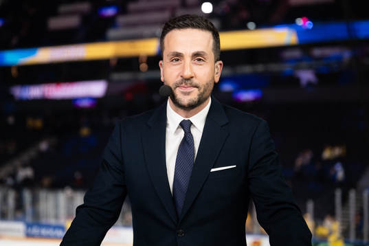 Presenter for Swedish television Johan Kücükaslan