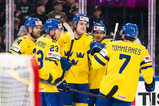 Oscar Lindberg, Lucas Raymond, Leo Carlsson, André