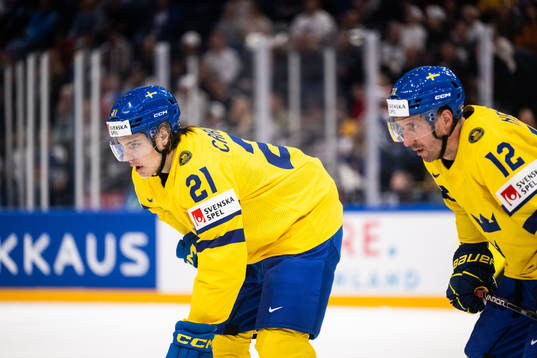 Leo Carlsson and Patrik Nemeth of Sweden