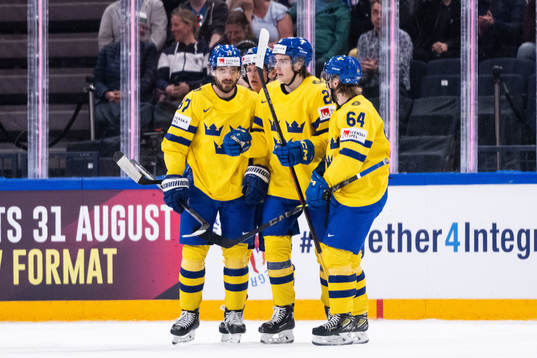 Timothy Liljegren, Jonatan Berggren, Leo Carlsson and